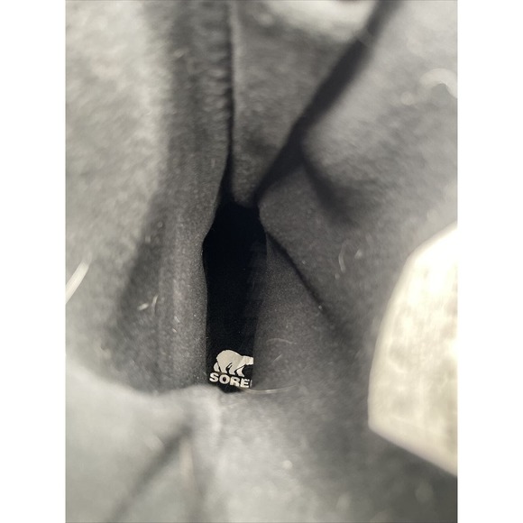 Sorel Women's Slimpack III Tall Waterproof Boot Black Size 7 - Picture 7 of 8